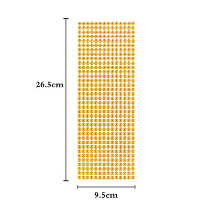 1040/900/504Pcs Acrylic Drill DIY Crystal Rhinestone Self-Adhesive Stickers for Phone Cases, Cards, and Crafts